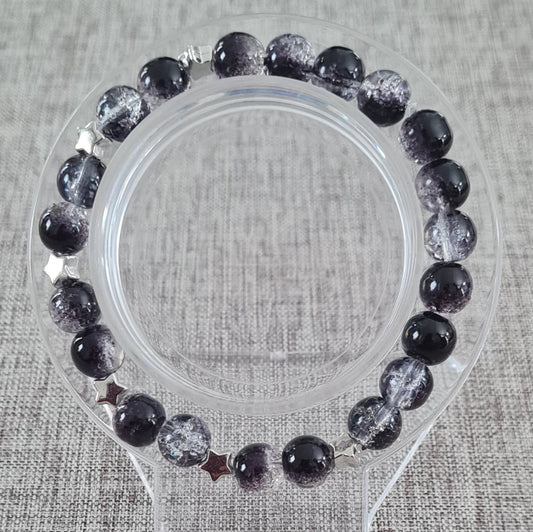 Bracelet noir et blanc