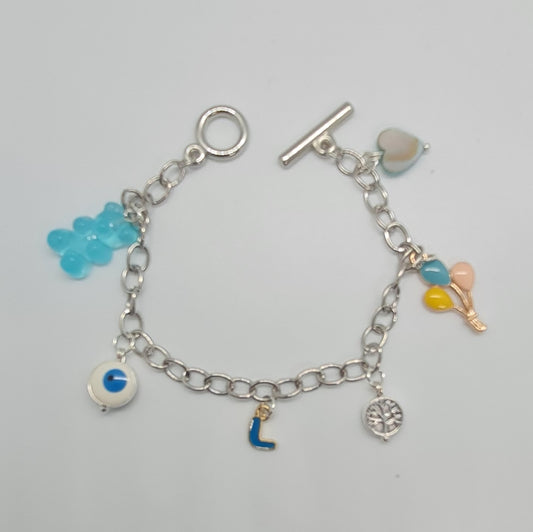 Bracelet ours bleu