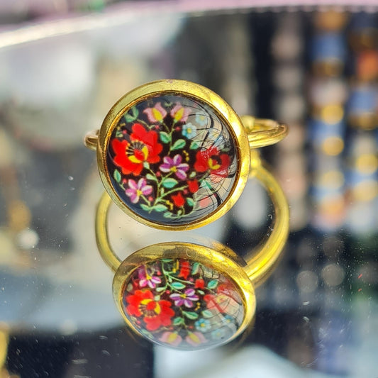 Bague flore