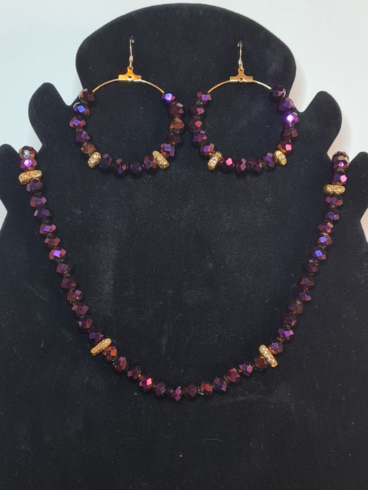 Collier violettes