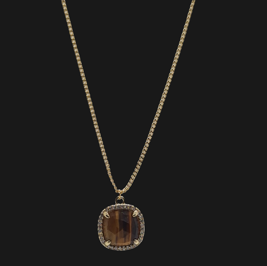 Collier œil de tigre