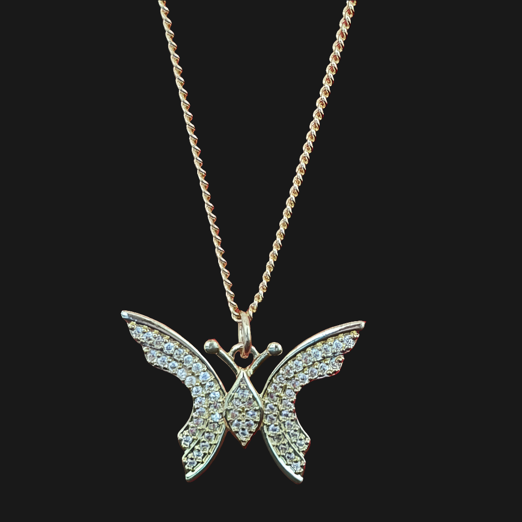 Collier papillon